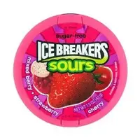 Bala Icebreakers Frutas Vermelhas 42G em Flash Importados