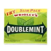 Chicletes Wrigleys Menta Dupla 15 Und em Flash Importados