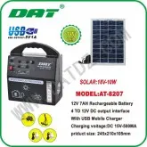 DAT KIT CAMPING ILUMINACAO SOLAR AT8207