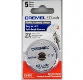 Dremel EZ Lock Metal Cut-Off Wheel 1-1/2 (5) EZ456