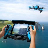 DRONE PARROT Bebop Drone and SkyController Bundle, Blue (PTAPF725101)