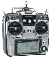 Futaba 10CA 72Mhz 10-Channel R3110DPS Synthesized Tx/Rx Air FUTJ9150