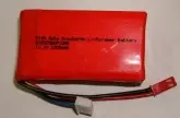Pack Dynam 11.1V 1000mA LiPo c/ JST and Balance Connector 10C