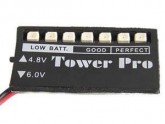 Tower Pro Battery Watcher Voltage Display for Rx Battery BW4607