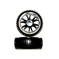 Ht Roda Black 1/8 Complete 2Pc 85746Bl em Gaba Hobby