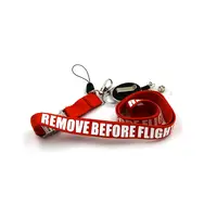 Keychain Lanyard Remove Before Flight (Red) em Gaba Hobby