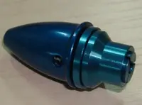 Prop Adapter 3.17Mm E-Max Spinner Blue em Gaba Hobby