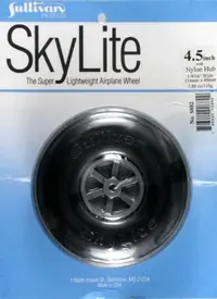 Roda Sullivan Skylite Wheel 4-1/2 Polegadas S882 em Gaba Hobby