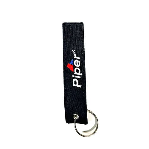 Keychain Remove Before Flight Piper (Black)