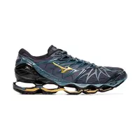 Tênis Mizuno Masculino Wave Prophecy 7 Preto/Dourado J1Gc180050 em Infinity Sport