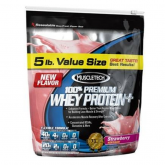 100 % Premium Whey Protein + 5lb (2.27kg) Strawberry - Muscletech