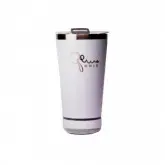 Copo Termico Ghis C/Speaker Branco 473Ml Com Tampa E Abridor