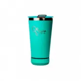 Copo Termico Ghis C/Speaker Verde Claro 473Ml Com Tampa E Abridor
