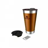 Copo Termico Stanley Classic Beer Pint Bronze 473Ml Com Tampa E Abrid*