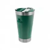 Copo Termico Stanley Classic Beer Pint Verde 473Ml Com Tampa E Abrido*
