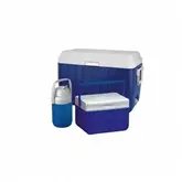 Cx Termica Coleman Kit 3Em1 54Qt 51.1Lts/5Qt 4.7Lts/1,3 Qt1.2Lts Azul