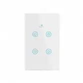Interruptor Smart 4Life Flbw4 C/4 Botao White Wifi Bivolt 000721