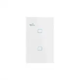 Interruptor Smart 4Life Flt2Sww Touch Com 2 Interruptor Withe C/Wifi