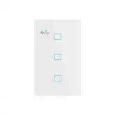 Interruptor Smart 4Life Flt3Swz Touch Com 3 Interruptor Withe Zigbee