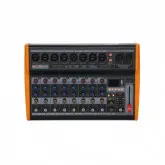 Mesa De Som Karsect Kg-08M Mini Bluetooth Mixer Usb/Aux/Rca/84Ch
