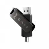 Pendrive Ghis Type-C To Usb 3.0 256Gb Ghp256M2 Luxe @