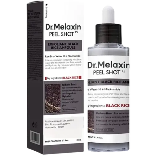 Exfoliante Facial Dr Melaxin Peel Shot Black Rice Ampouke 80Ml 482373