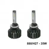 Lampada Ultra LED M1 880/H27 35WATTS 6200K Luz Branca