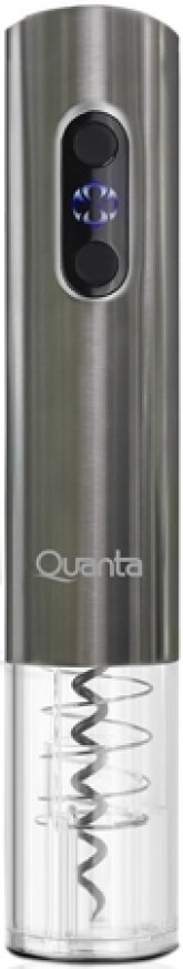 Abridor de Vinho Elétrico Quanta QTAVE89 - Bivolt - Bateria recarregável - Alumínio