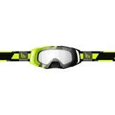 Óculos para Capacete Motocross MT Helmets MX EVO Stripes - Black/Fluor Yellow