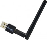 Adaptador Wireless Pera PR-802 WIFI - 150 Mbps - USB - Universal - Preto