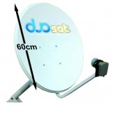 Antena para Receptor com LNB Duosat - 60cm