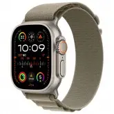 Apple Watch Ultra 2 MREY3LZ/A - Bluetooth - Wi-Fi + E-SIM - 49mm - GPS - Titanium/Olive Alpine Loop
