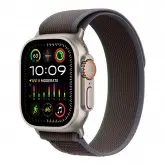 Apple Watch Ultra 2 MRF63LL/A - Bluetooth - Wi-Fi + E-SIM - 49mm - GPS - Titanium Blue/Black Trail Loop