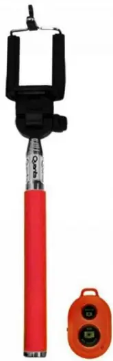 Bastao de Selfie Quanta QTMNP-0500 - Vermelho