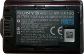 Bateria Sony NP-FH100