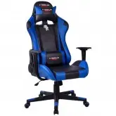 Cadeira Gamer ELG Scorpion CH17 - Ajustável - Com Almofadas - Preto e Azul