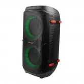 Caixa de Som Ecopower EP-1913 - USB/SD/AUX - Bluetooth - 30W RMS - Com Microfone - 2x 6.5 - Preto