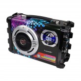 Caixa de Som Ecopower EP-2220 - USB/SD/AUX - Bluetooth - 25W - 5.25 + 2 - Colorido