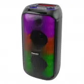 Caixa de Som Ecopower EP-2238 - USB/SD - Bluetooth - 20W - LED - 2x 5'' - Preto