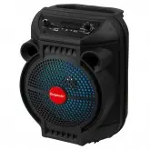 Caixa de Som Ecopower EP-2327 - USB/AUX - Bluetooth - 8W - LED - 6 - Preto