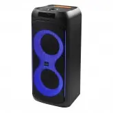 Caixa de Som Ecopower EP-S602 - USB/SD - Bluetooth - 80W - Com Microfone - 2x 6.5 - Preto