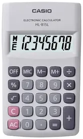 Calculadora Casio HL-815W - 8 Digitos - Branco