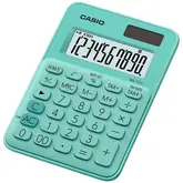 Calculadora Casio Ms-7Uc-Gn - 10 Dígitos - Verde