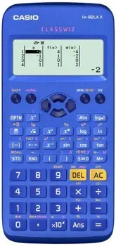Calculadora Científica FX-82LAX-BU-W-DH - 10 + 2 Dígitos - Azul