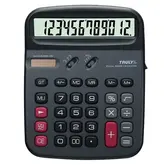 Calculadora Truly 836-12 - 12 Dígitos - Grande- Cinza