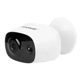 Câmera De Segurança Ip Ecopower Ep-C100 - 3Mp - Wi-Fi - Recarregável - Branco
