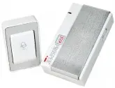 Campainha Sem Fio Prosper P-9882 - A Prova d'água - 200Mts - Branco