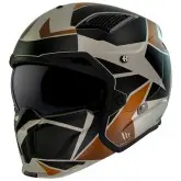 Capacete MT Helmets Streetfighter SV S P1R B9 - Destacável - Tamanho XL - Com Viseira Extra - Matt White