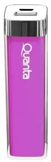 Carregador Potatil Quanta PB-220 2200MAH POWER BANK Lilas