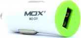 Carregador Veicular Mox MO-C01 - 1 Saida USB - Verde
